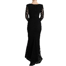 Black Cotton Cocktail Dress