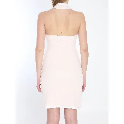 Layered polo-style mini dress