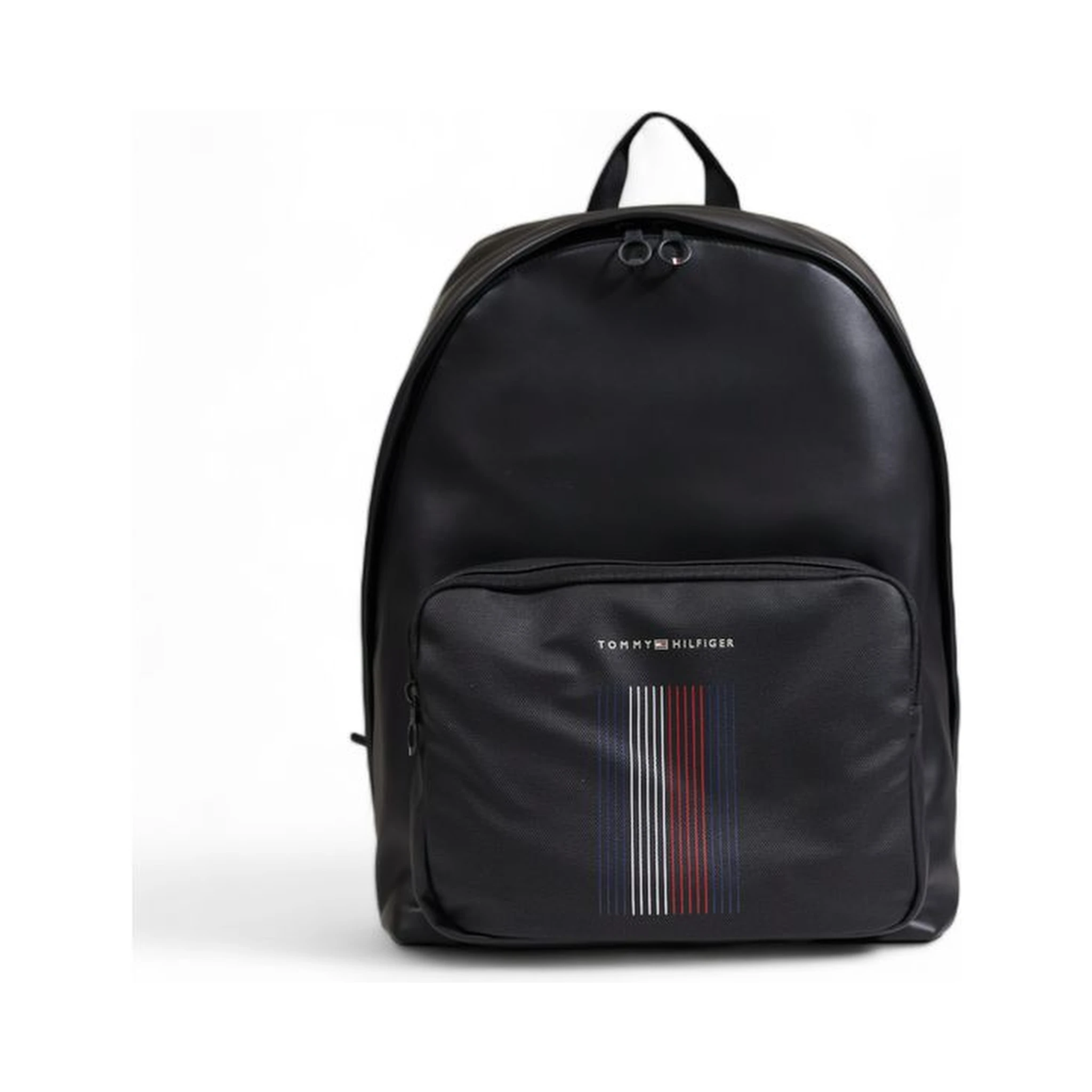 Black Polyester Backpack