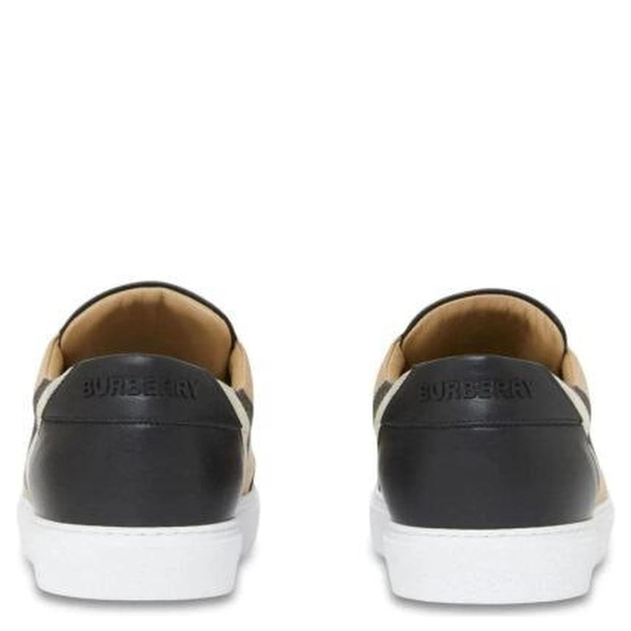 Black Leather New Salmond Sneakers