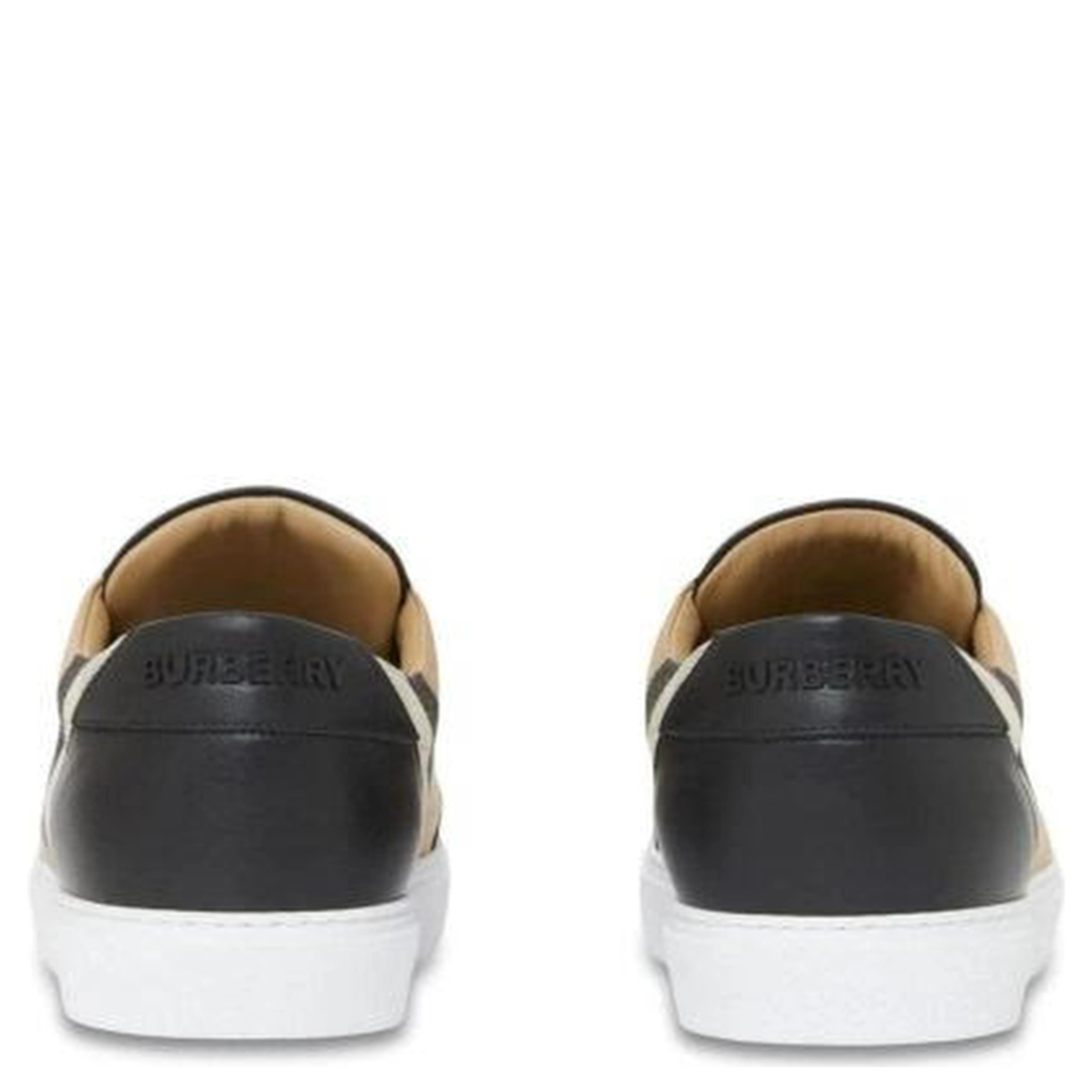 Black Leather New Salmond Sneakers