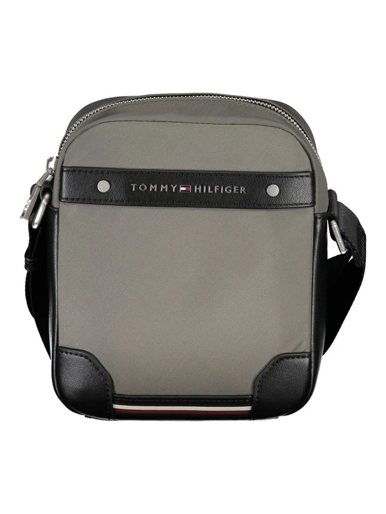 Green Polyester Crossbody Bag