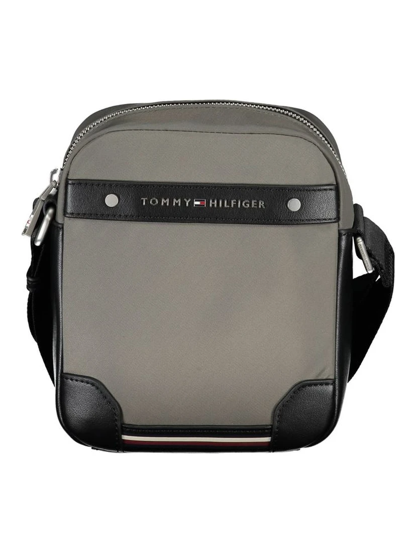 Green Polyester Crossbody Bag