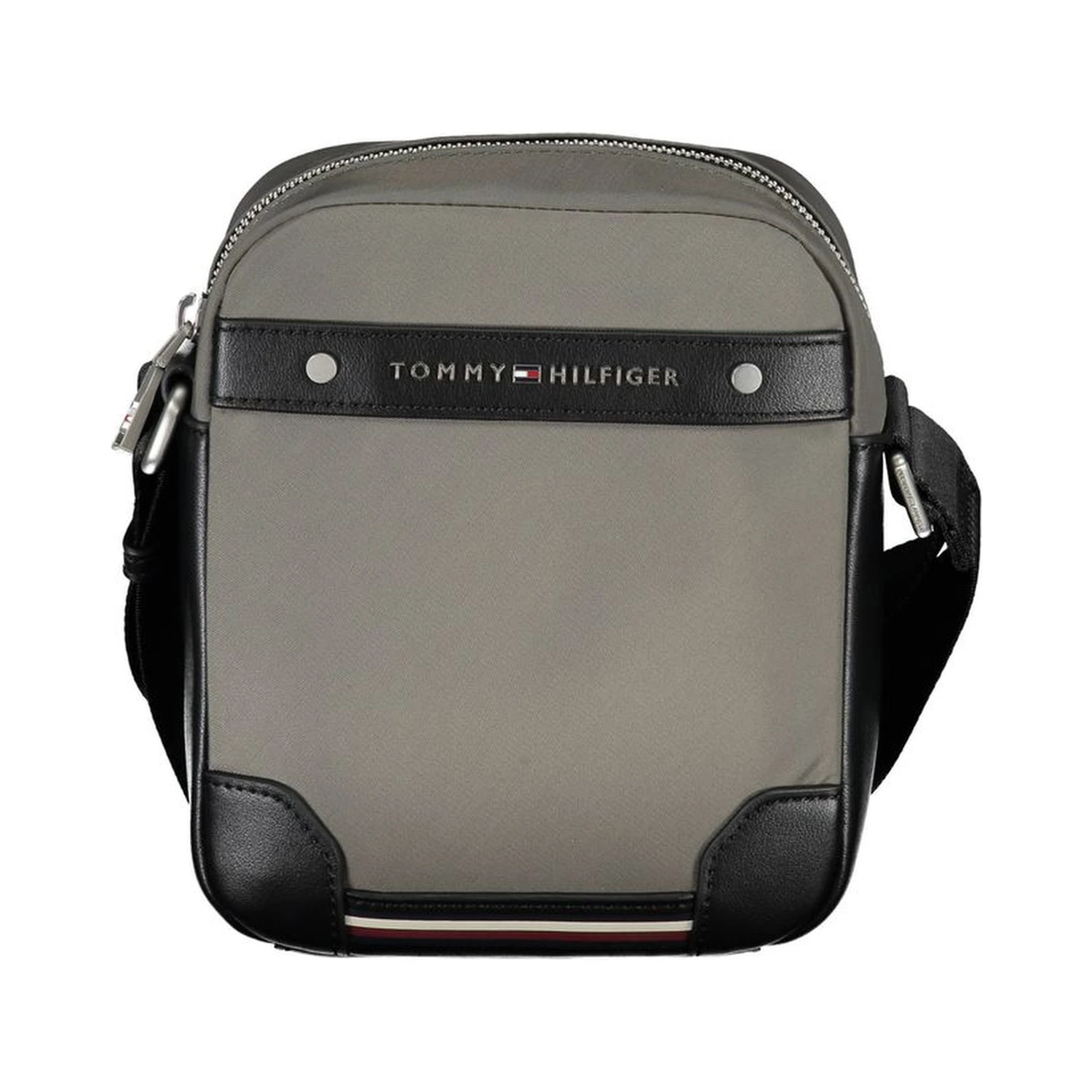 Green Polyester Crossbody Bag