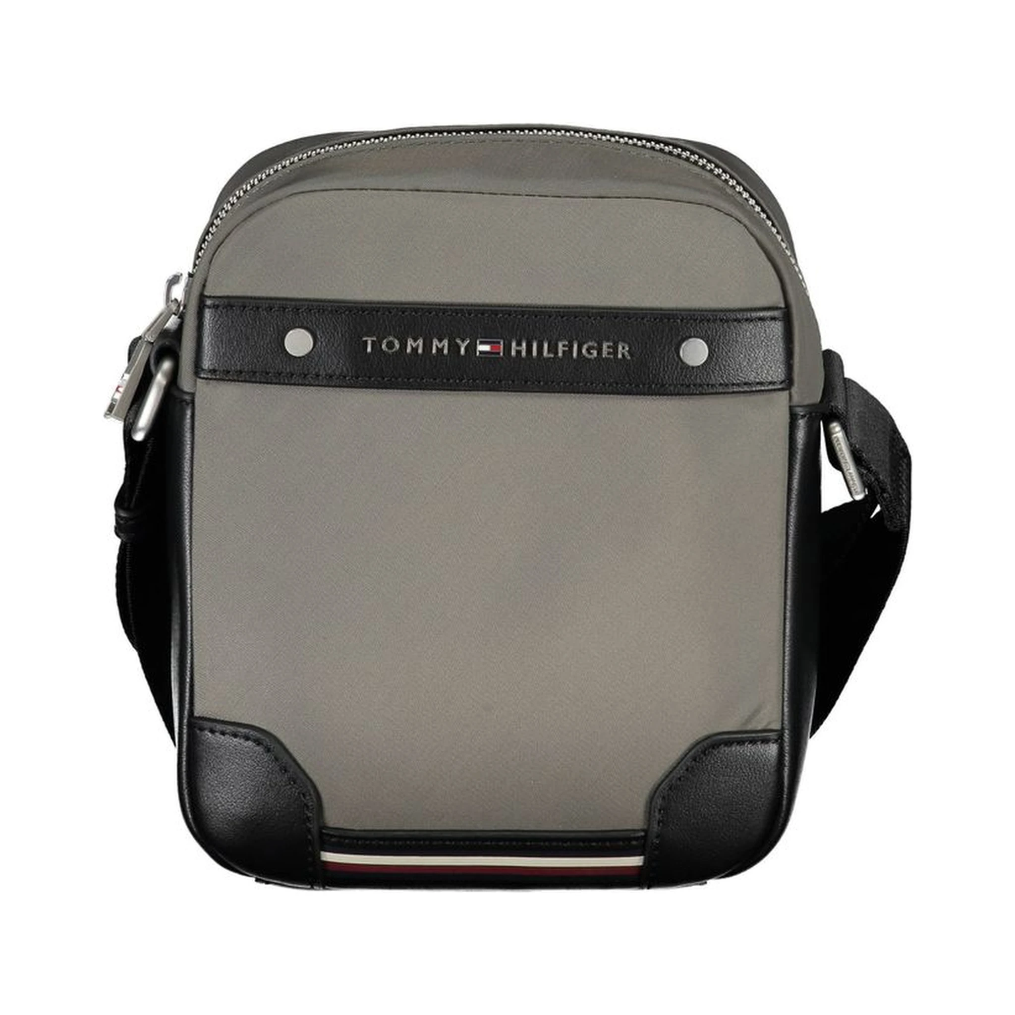 Green Polyester Crossbody Bag