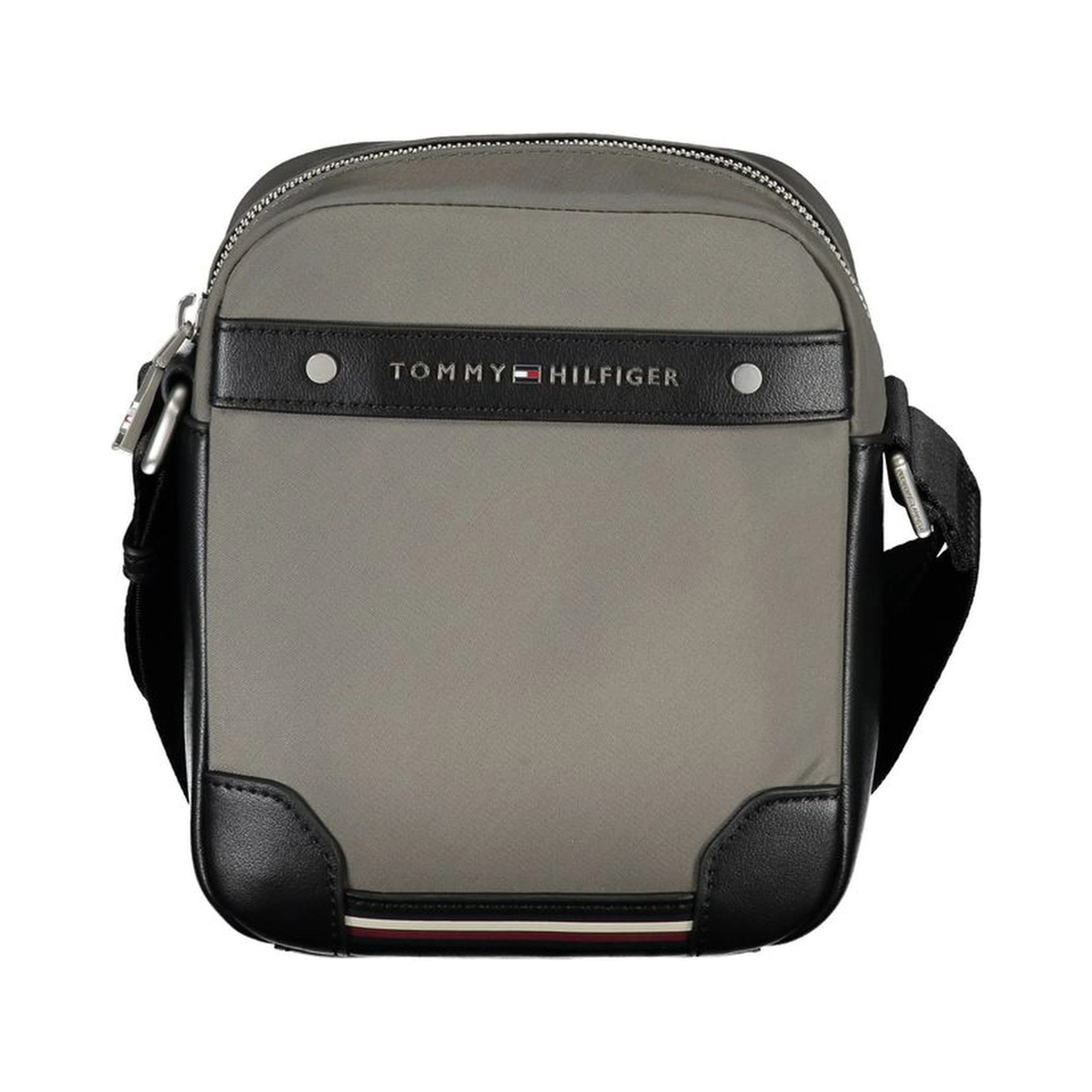 Green Polyester Crossbody Bag