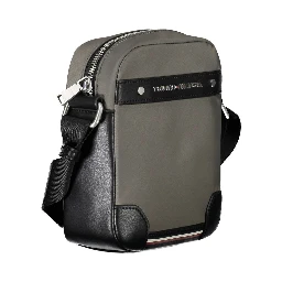 Green Polyester Crossbody Bag