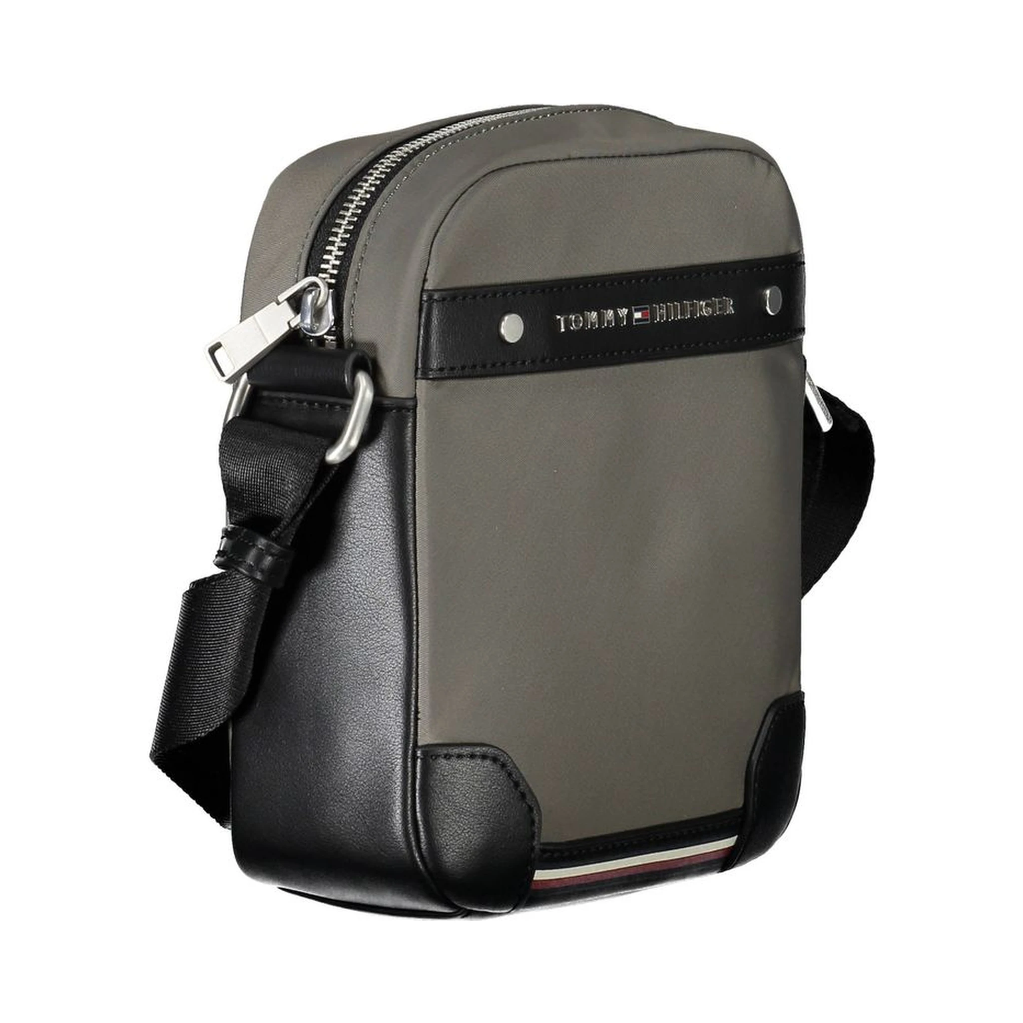 Green Polyester Crossbody Bag