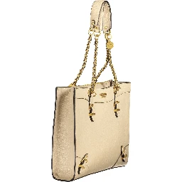 Beige Polyethylene Handbag