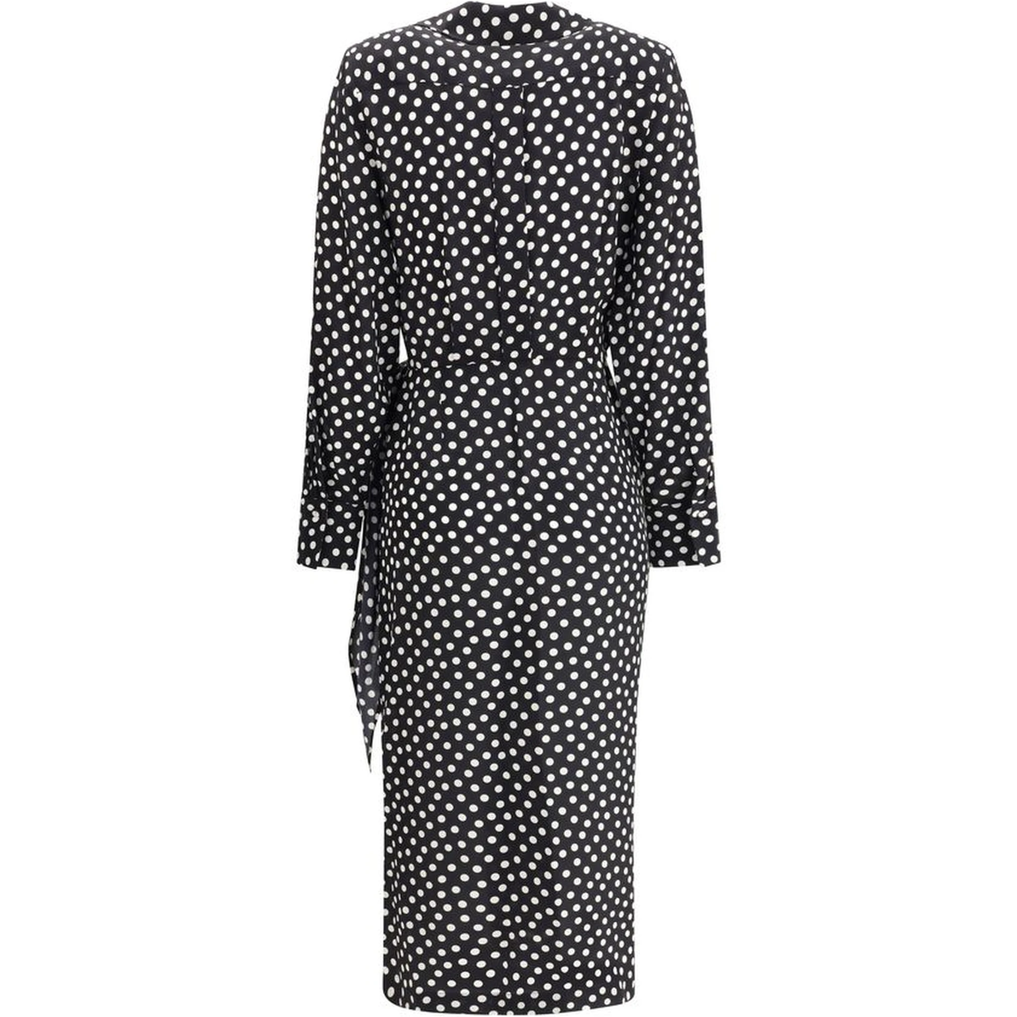 Black Silk Cocktail Dress