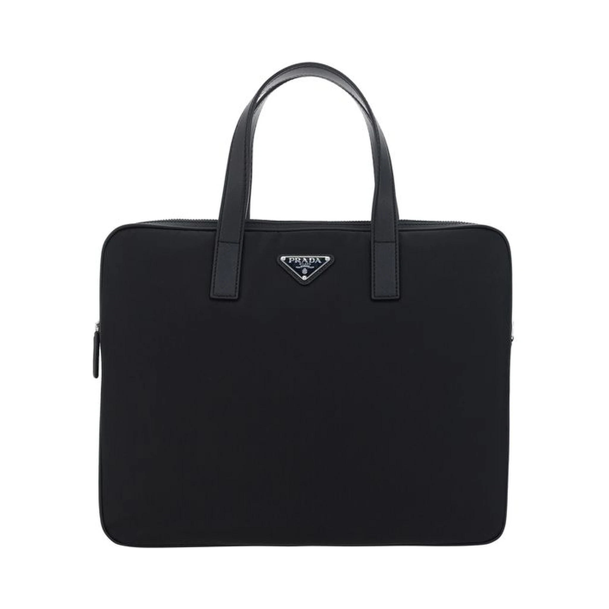 Black Polyamide Shoulder Bag