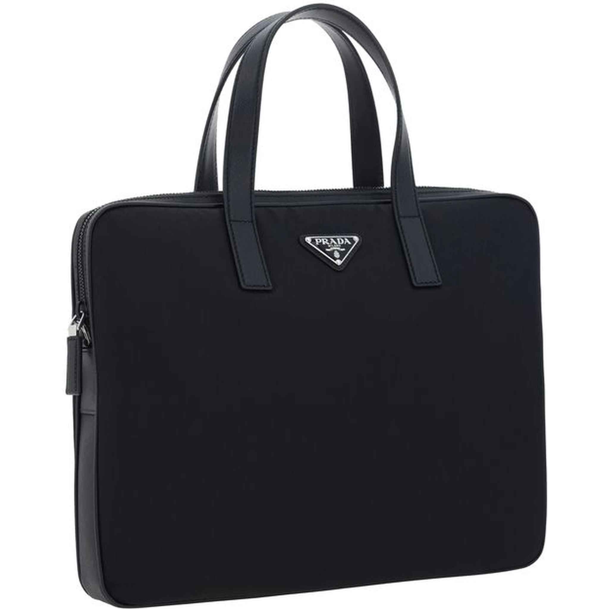 Black Polyamide Shoulder Bag