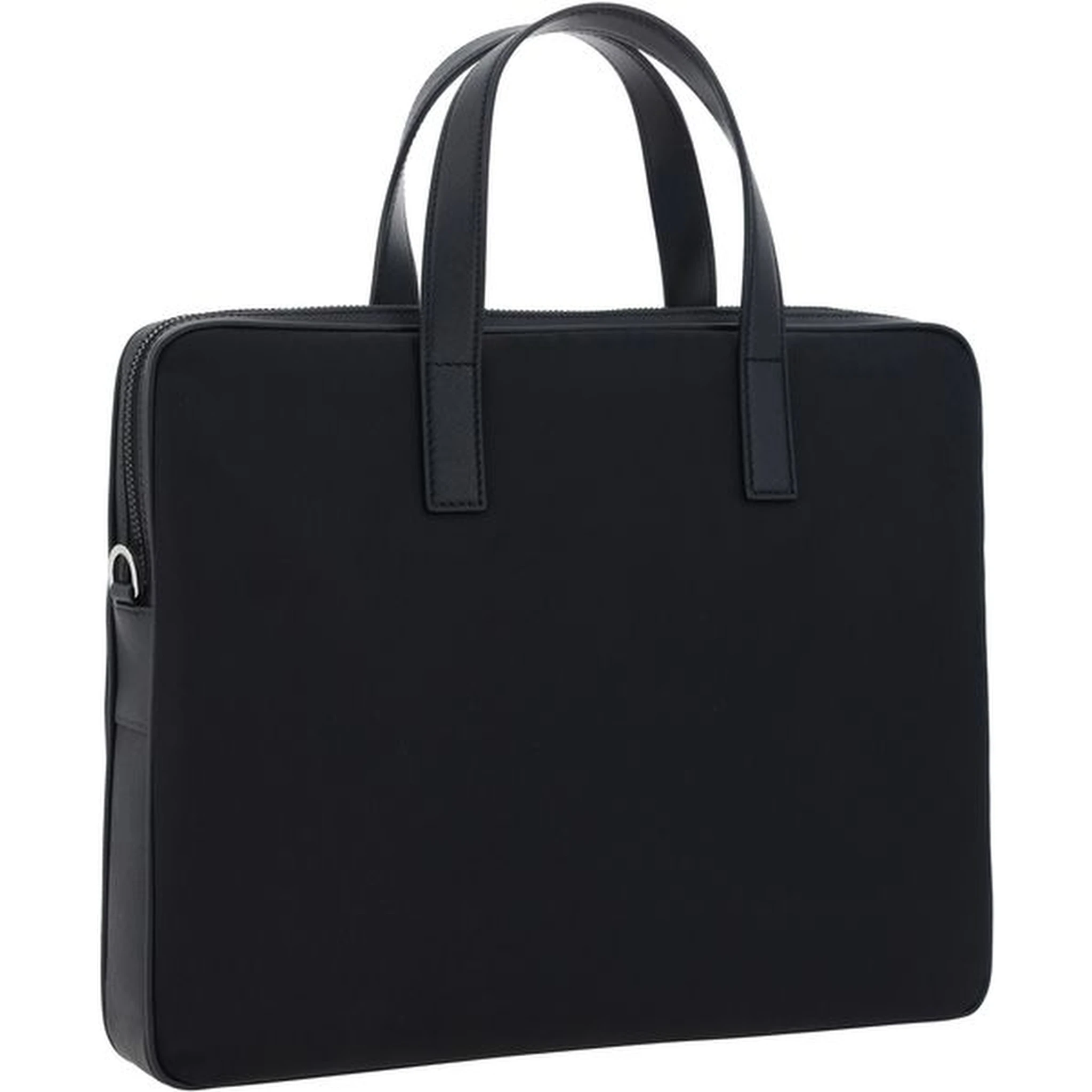 Black Polyamide Shoulder Bag