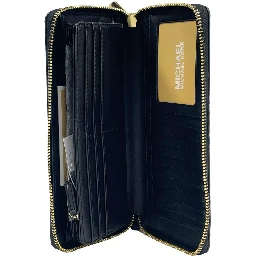 Jet Set Animal Print Continental Wristlet Wallet