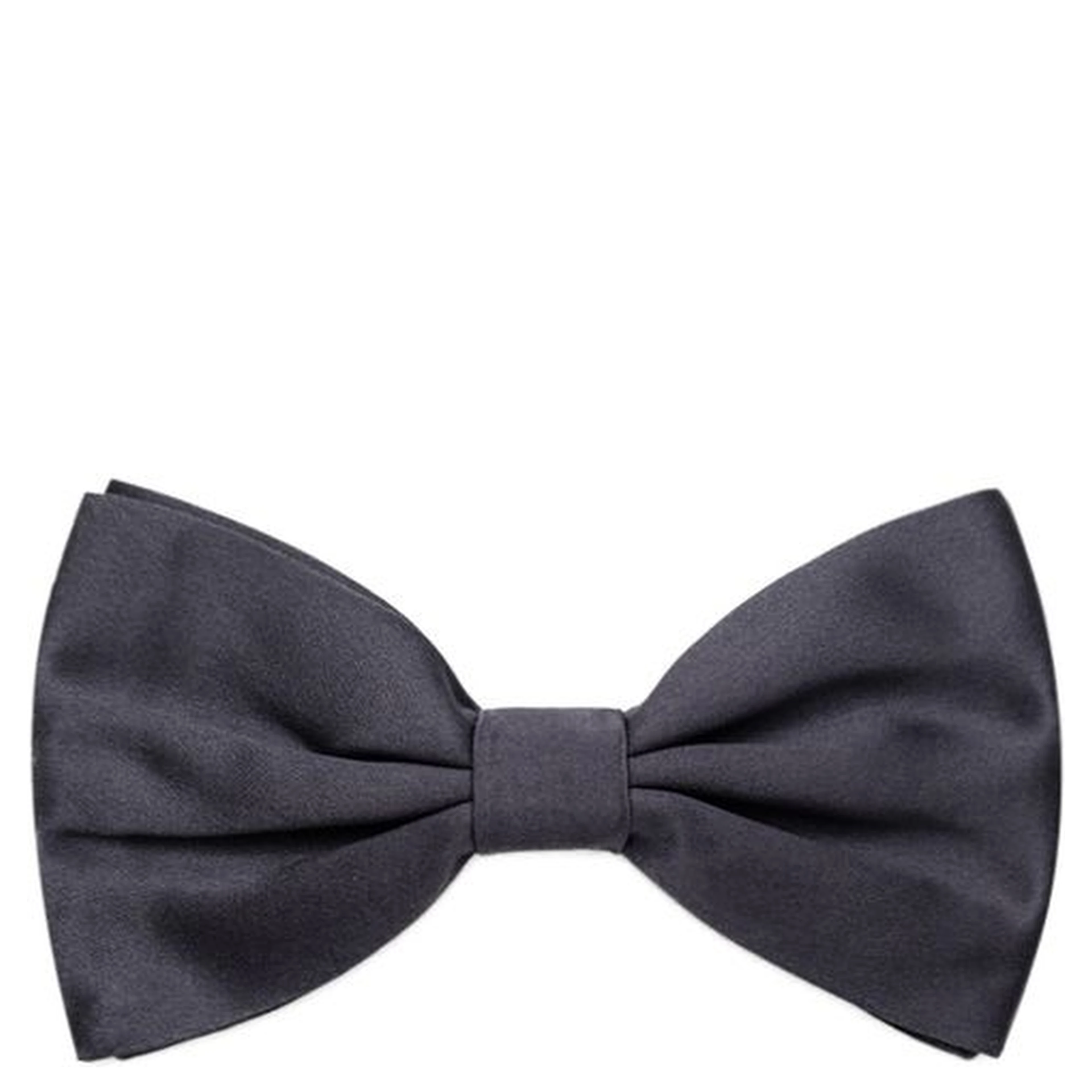Gray Silk Bowtie