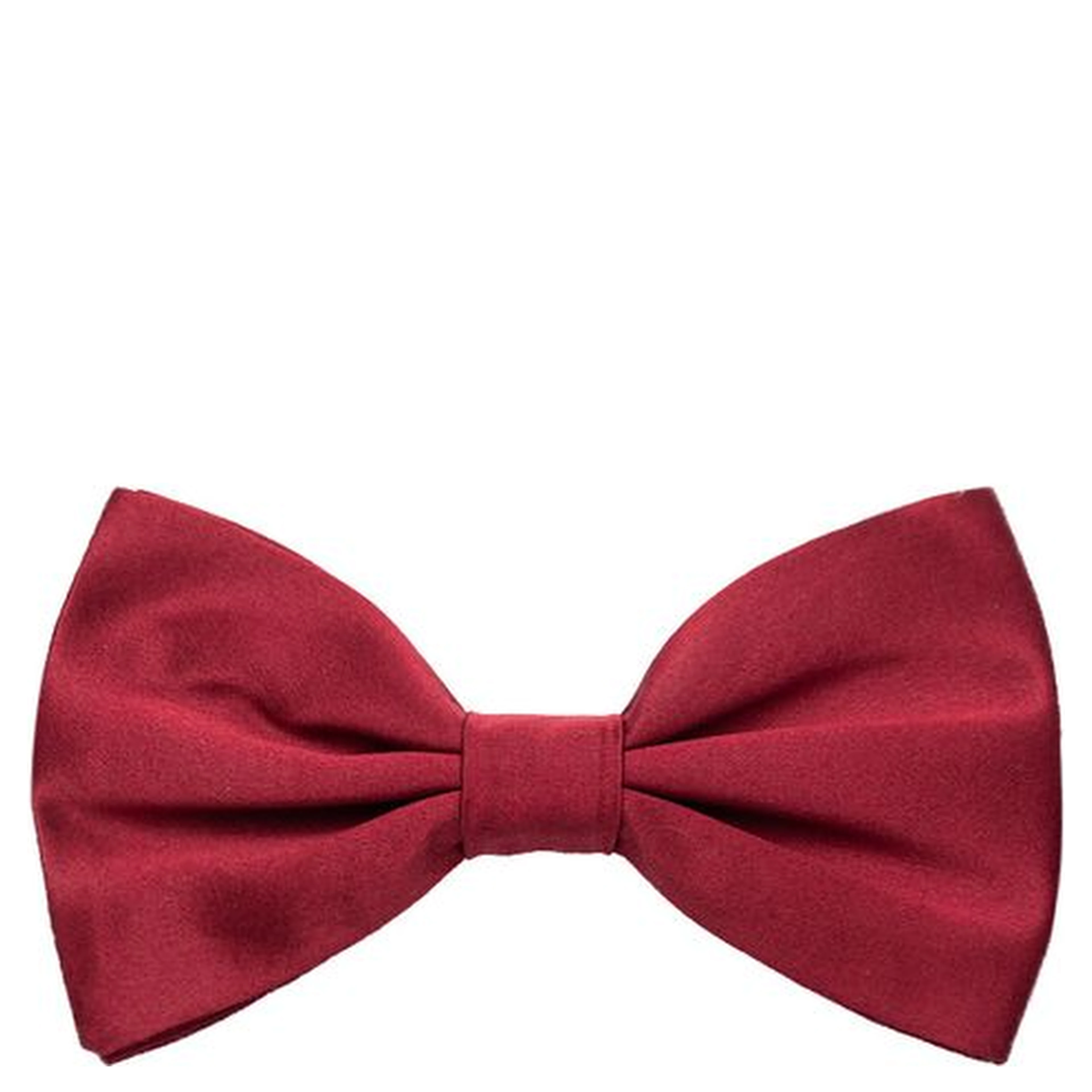 Red Silk Bowtie