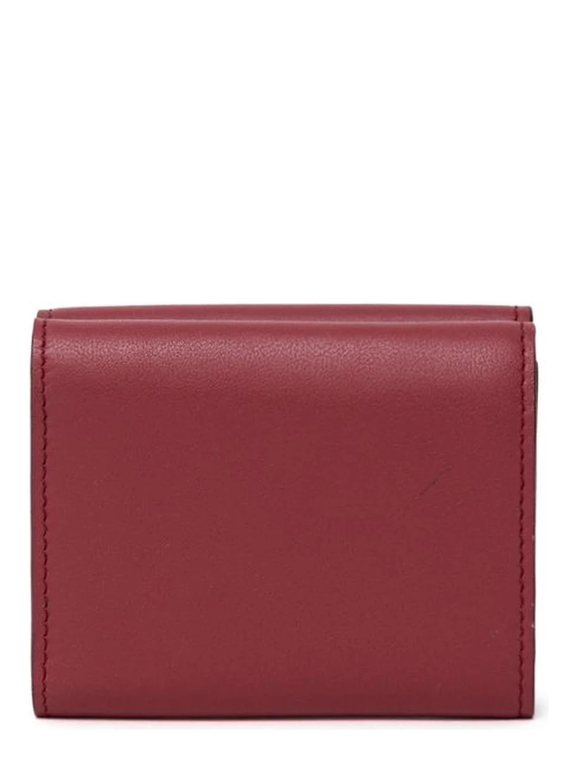 Red Calfskin Wallet