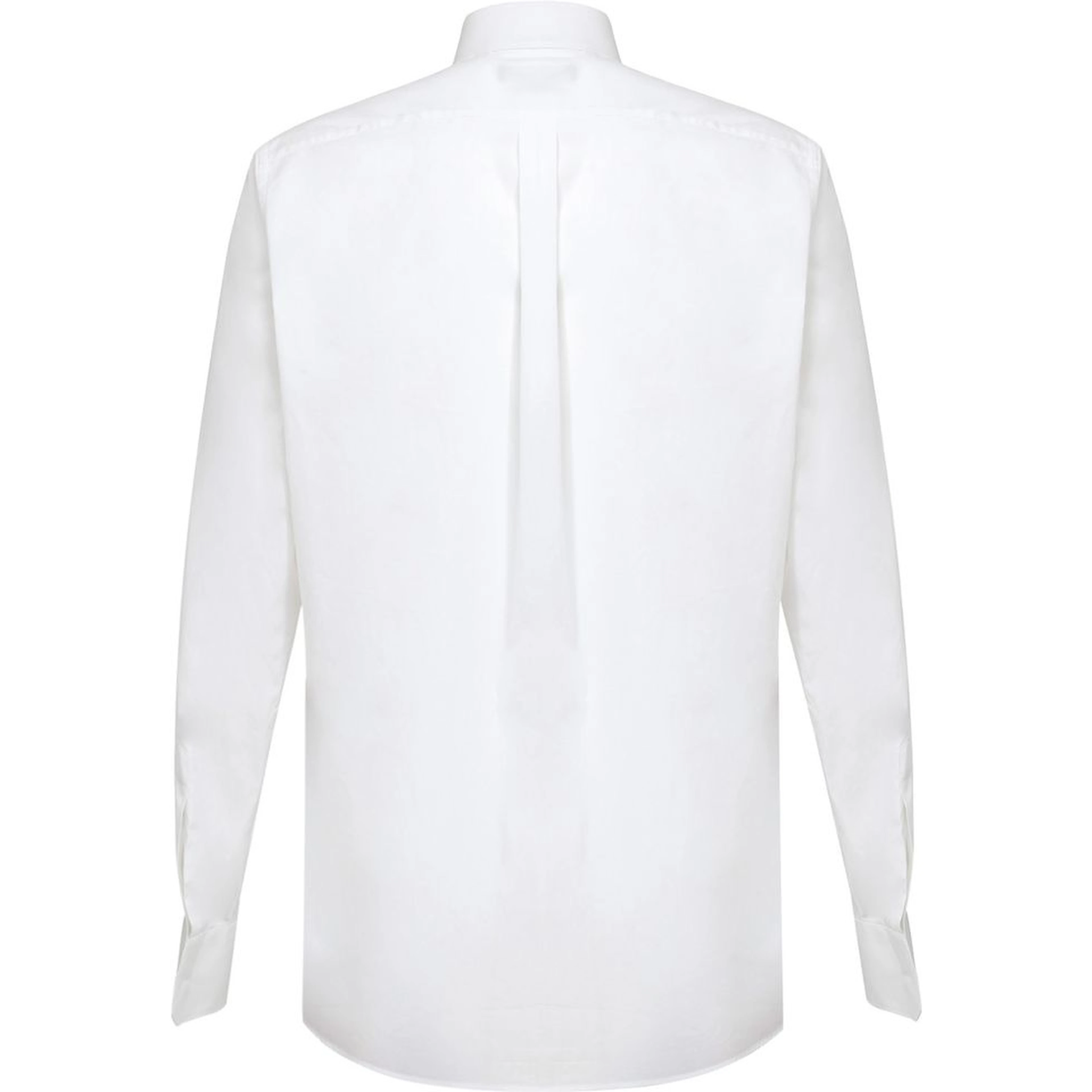 White Cotton Dress Shirt
