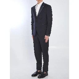 Tuxedo in virgin wool
