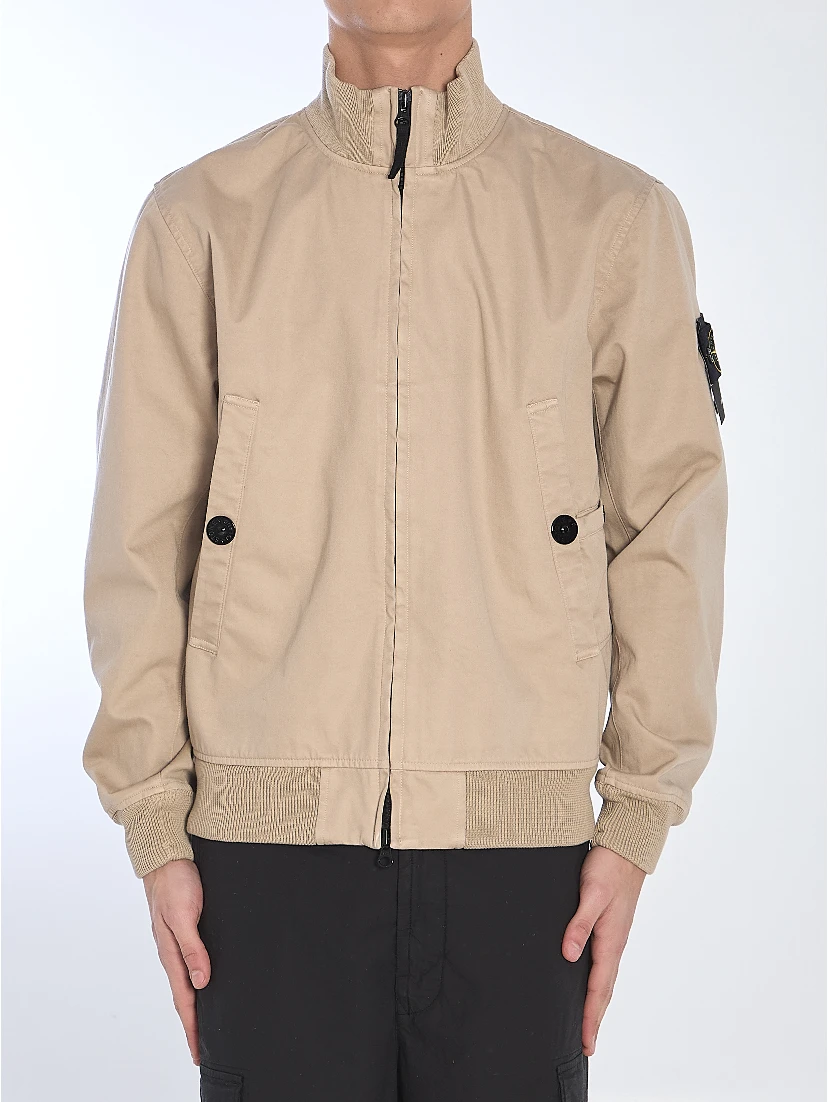 Cotton bomber jacket
