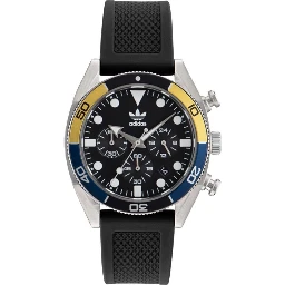 Black Synthetic Sport Watch