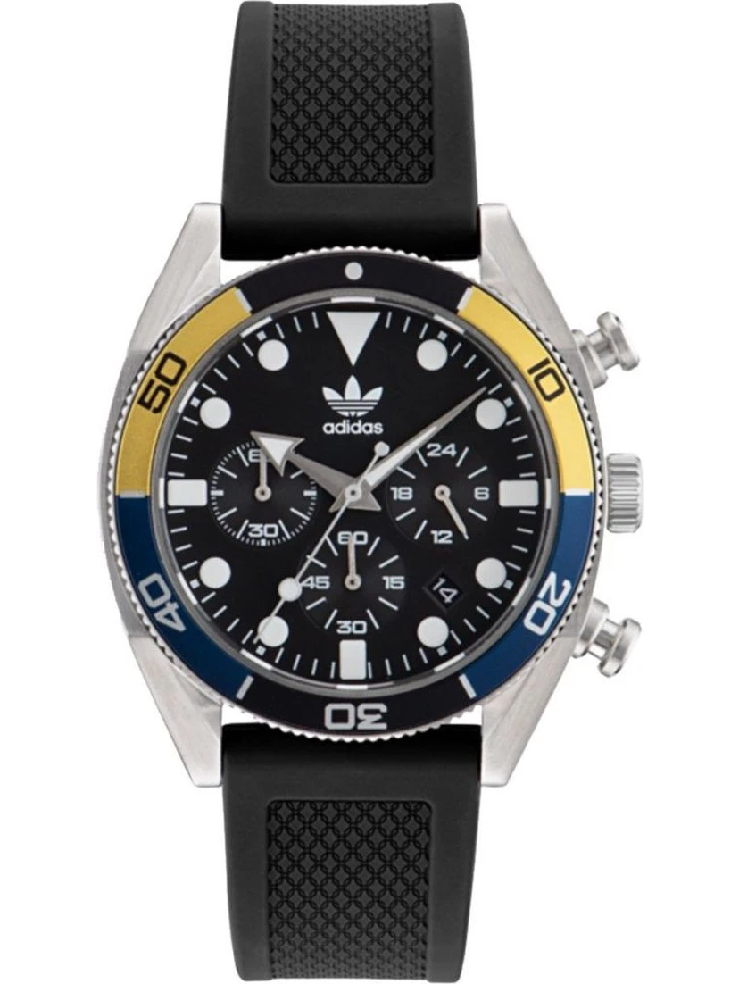 Black Synthetic Sport Watch