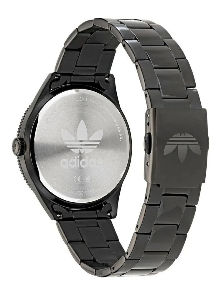 ساعة يد رسمية من الفولاذ المقاوم للصدأ الأسود alternative