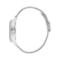 ساعة يد رسمية من الفولاذ المقاوم للصدأ الرمادي