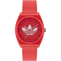 Red Synthetic Sport Watch