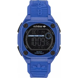 Blue Synthetic Digital Watch