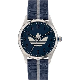 Blue Fabric Sport Watch