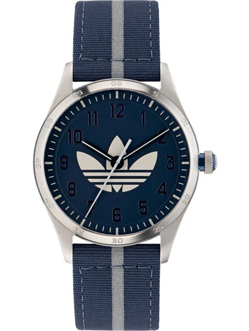 Blue Fabric Sport Watch