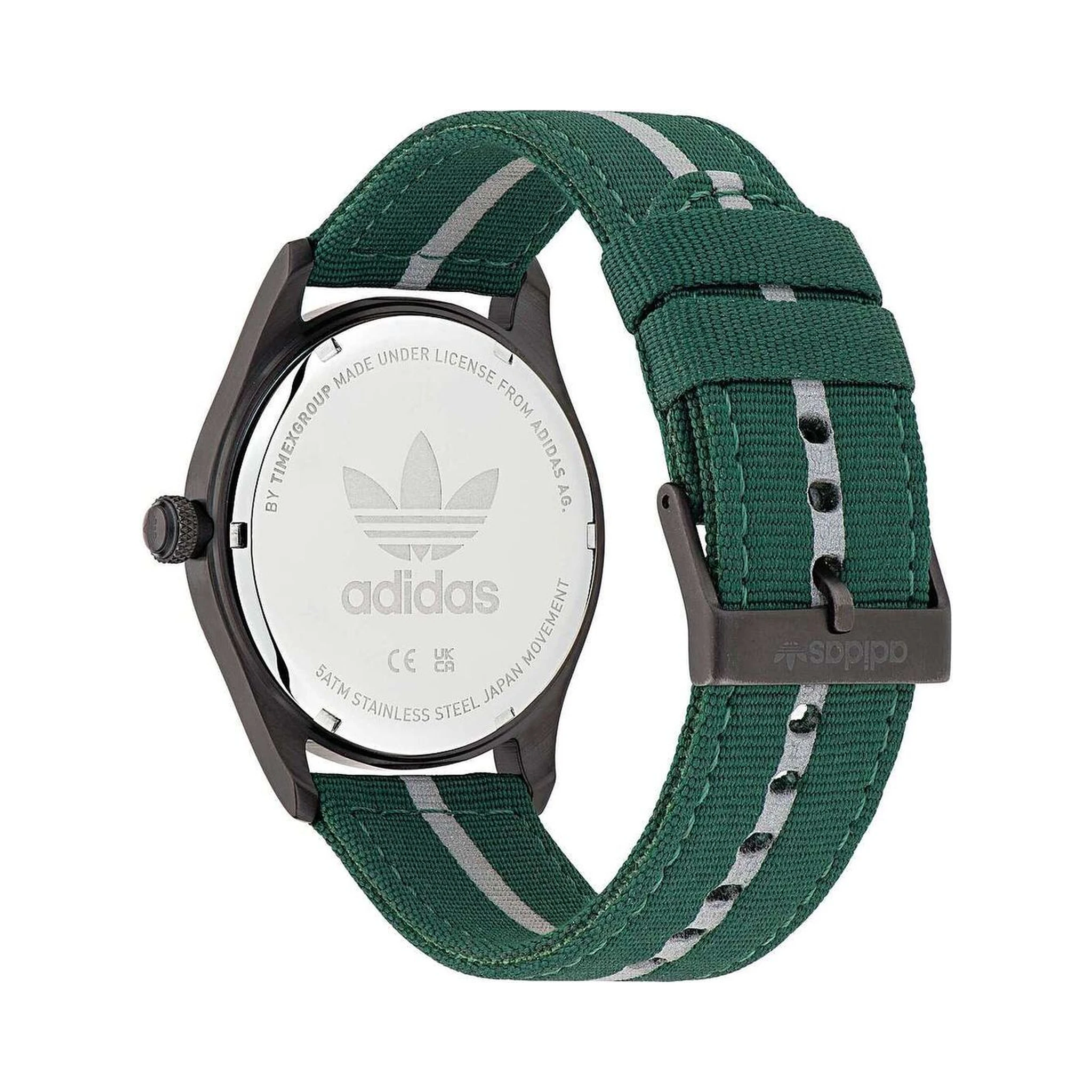 Green Fabric Sport Watch
