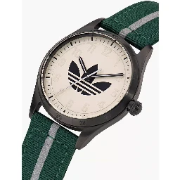 Green Fabric Sport Watch