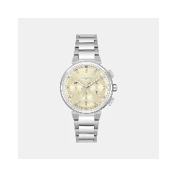 Silver Stainless Steel Dress Watch