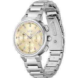 Silver Stainless Steel Dress Watch