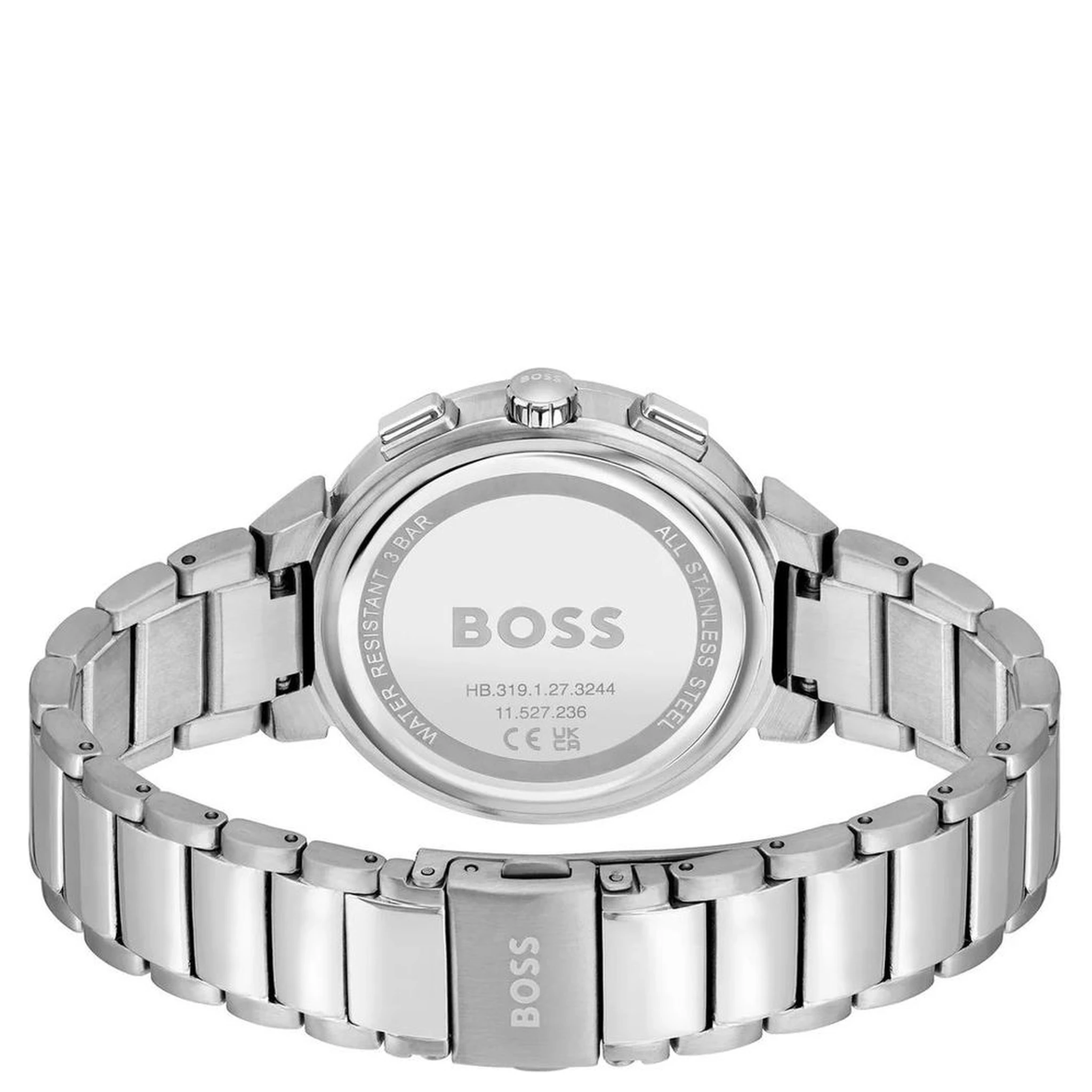 Silver Stainless Steel Dress Watch