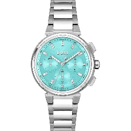 Silver Stainless Steel Dress Watch