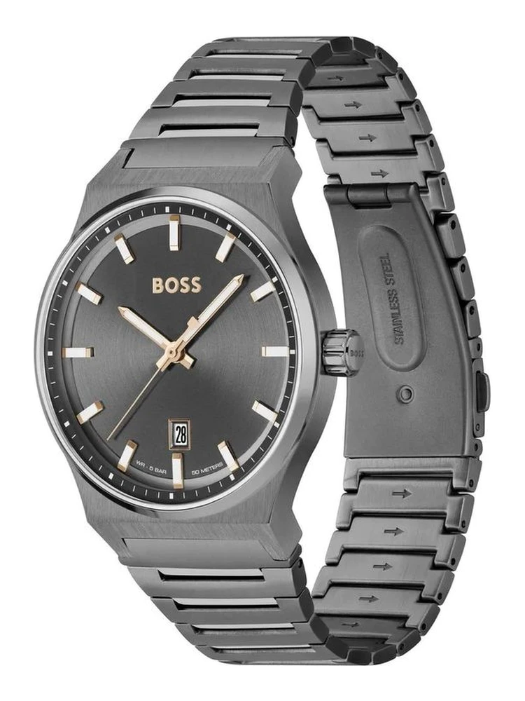 Gray Stainless Steel Dress Watch alternative