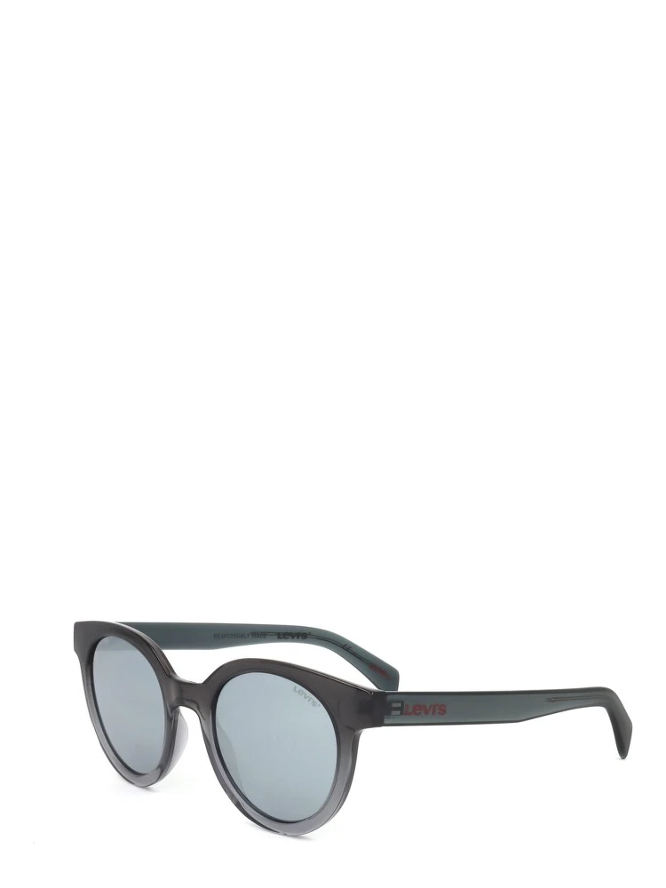 Gray Metal Sunglasses