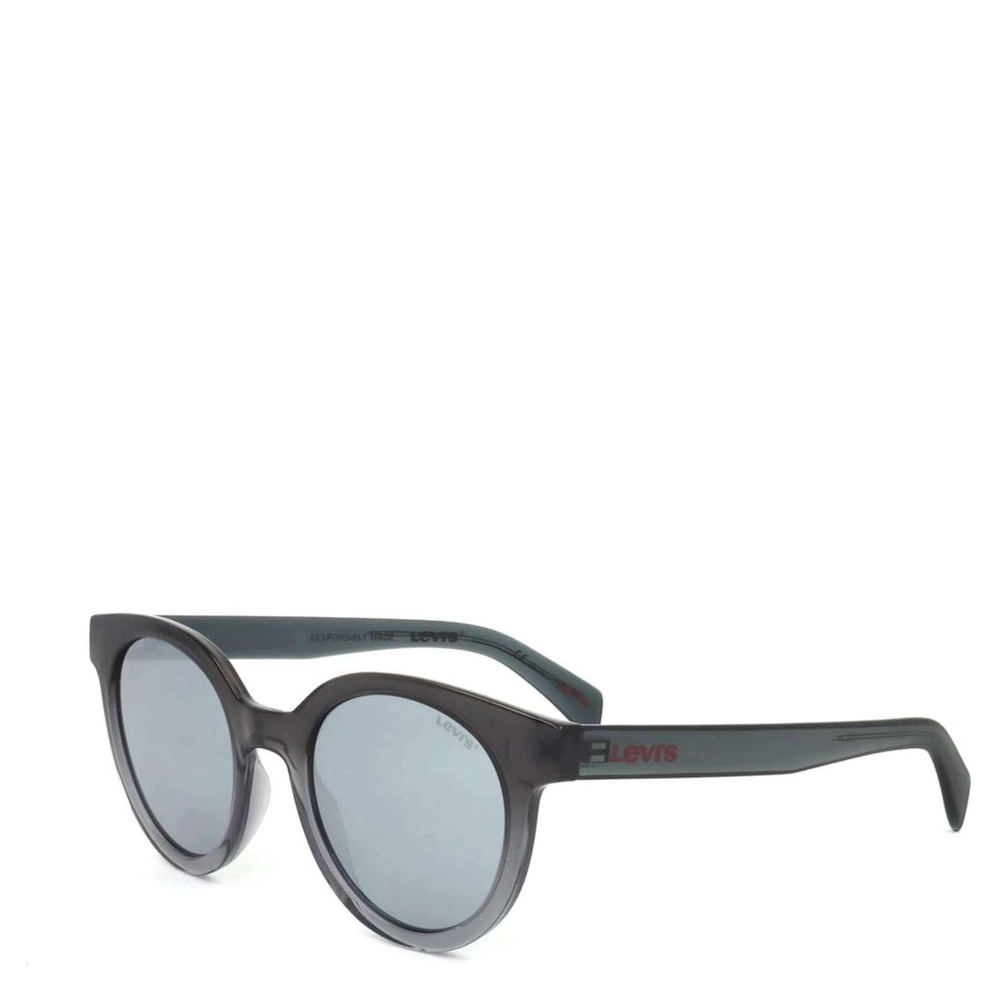 Gray Metal Sunglasses
