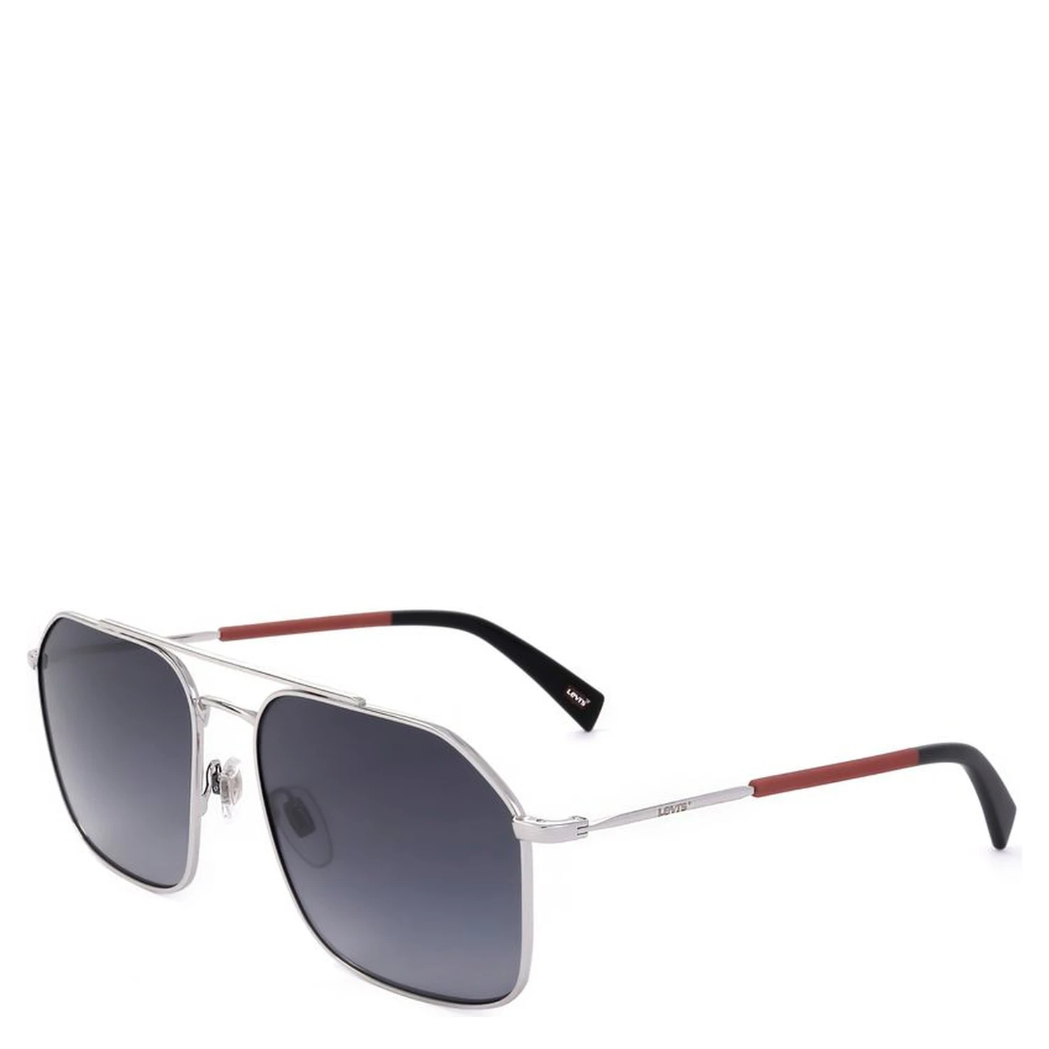Gray Stainless Steel Sunglasses