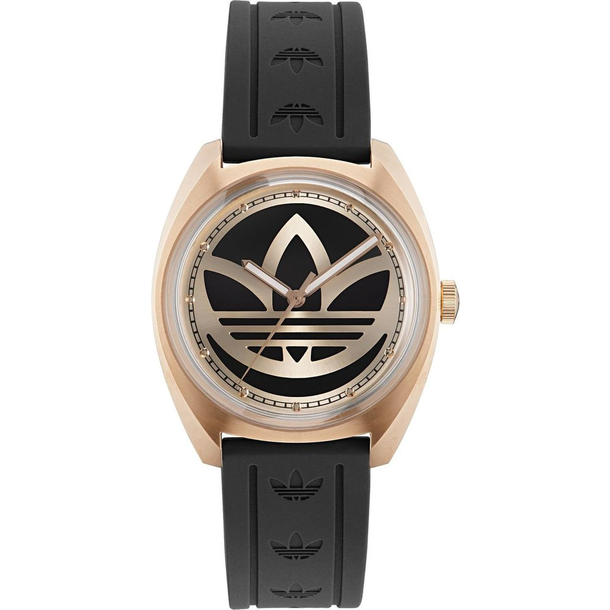 Black Synthetic Dress Watch