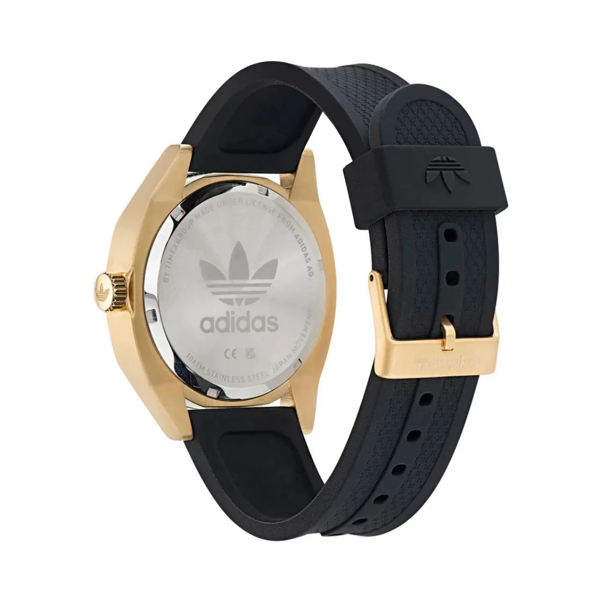 Black Synthetic Dress Watch