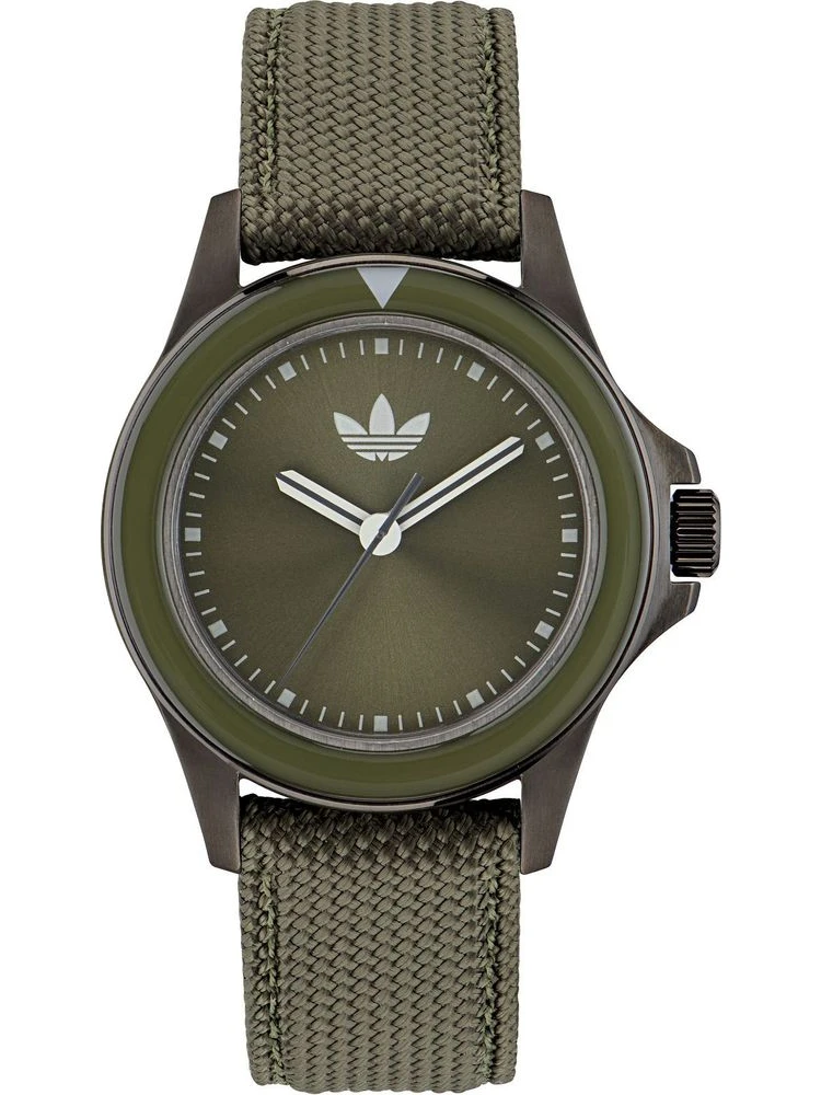 Green Fabric Dress Watch