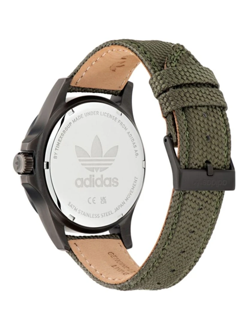 Green Fabric Dress Watch