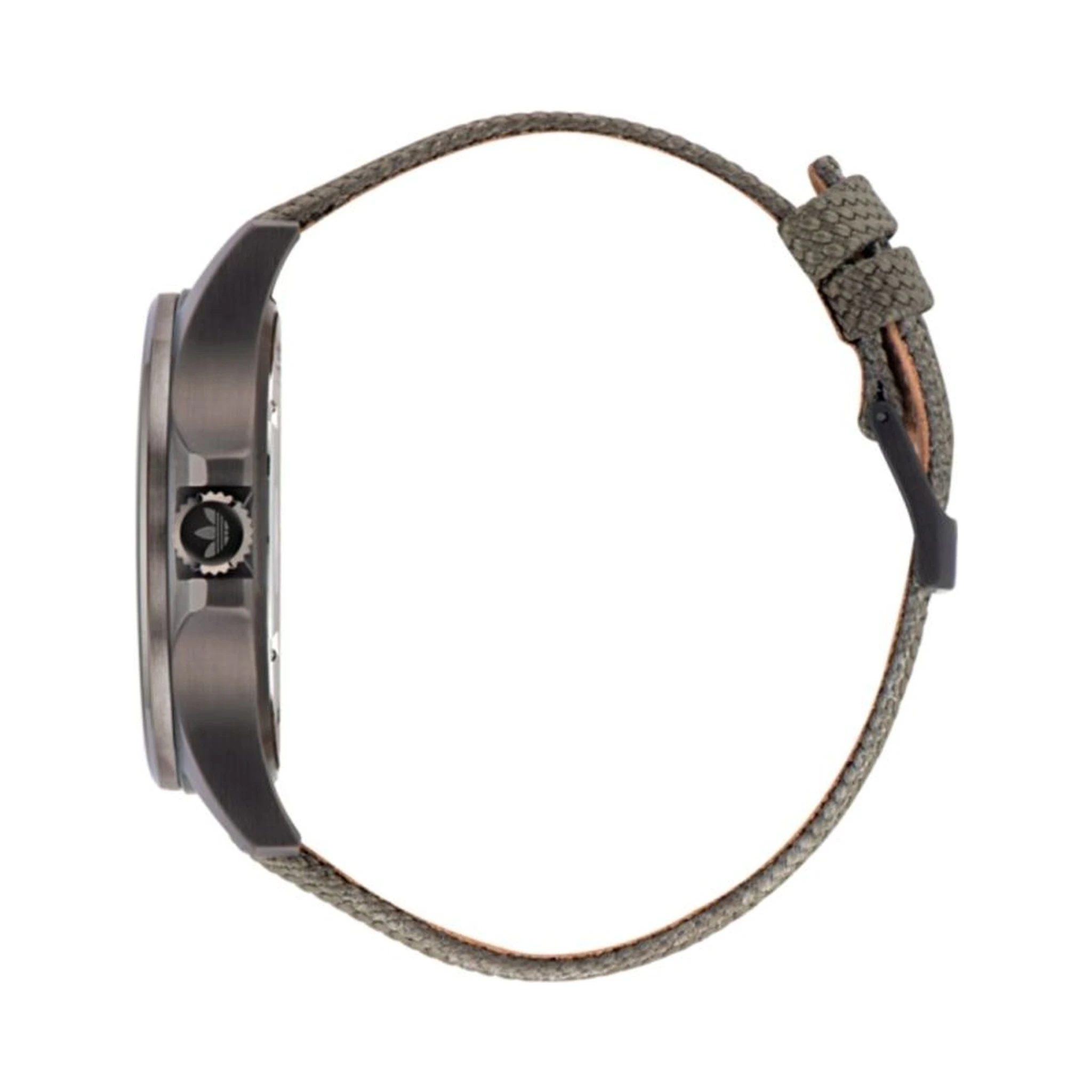 Green Fabric Dress Watch