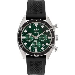 ساعة رياضية سوداء صناعية