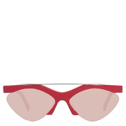 Red Metal Sunglasses