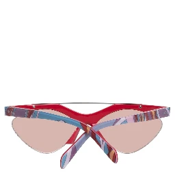 Red Metal Sunglasses
